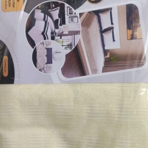 5-Piece Soft Cream Geometric Textured Bedding Set